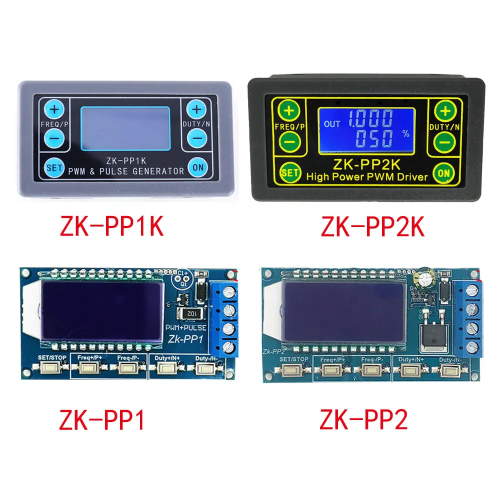 ZK-PP1K PWM Duty Cycle Adjustable Module Square Rectangular Wave Signal Generator - Image 5